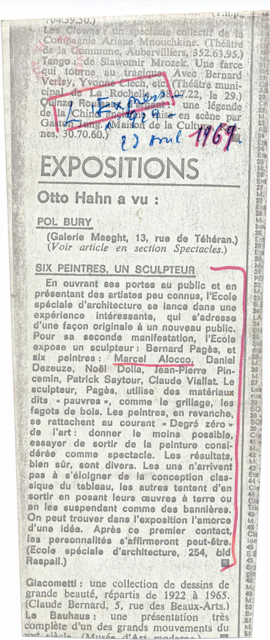 Archive 1969